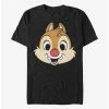 Cartoons Disney Chip And Dale Dale Big Face T-Shirt