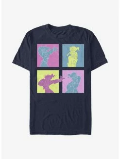 Cartoons Disney A Goofy Movie Neon Grid T-Shirt