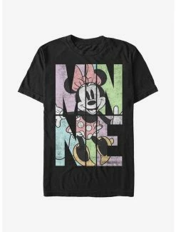 Cartoons Disney Minnie Mouse Name Fill T-Shirt