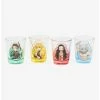 Anime Demon Slayer: Kimetsu No Yaiba Character Portraits Ombre Mini Glass Set