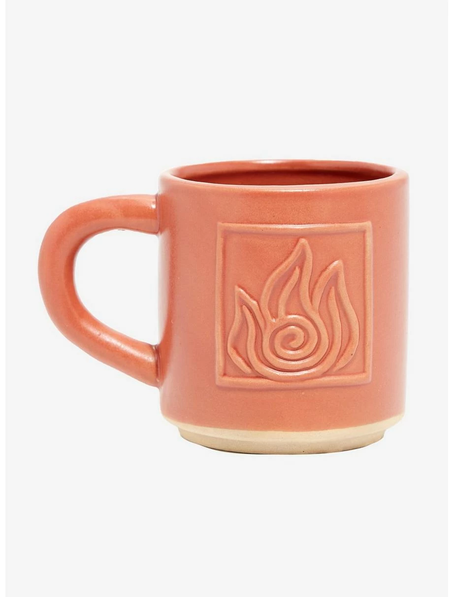 Anime Avatar: The Last Airbender Firebending Symbol Mug - BoxLunch Exclusive 1 Anime Avatar: The Last Airbender Firebending Symbol Mug - BoxLunch Exclusive