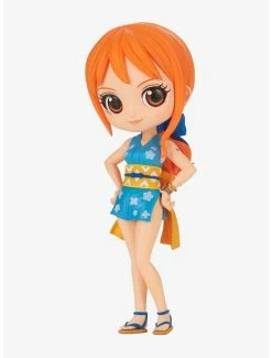 Anime Banpresto One Piece Q Posket Nami (Ver. A) Figure