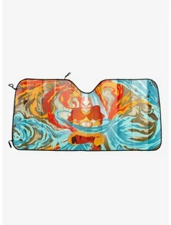 Anime Avatar: The Last Airbender Aang Bending Arts Sunshade - BoxLunch Exclusive