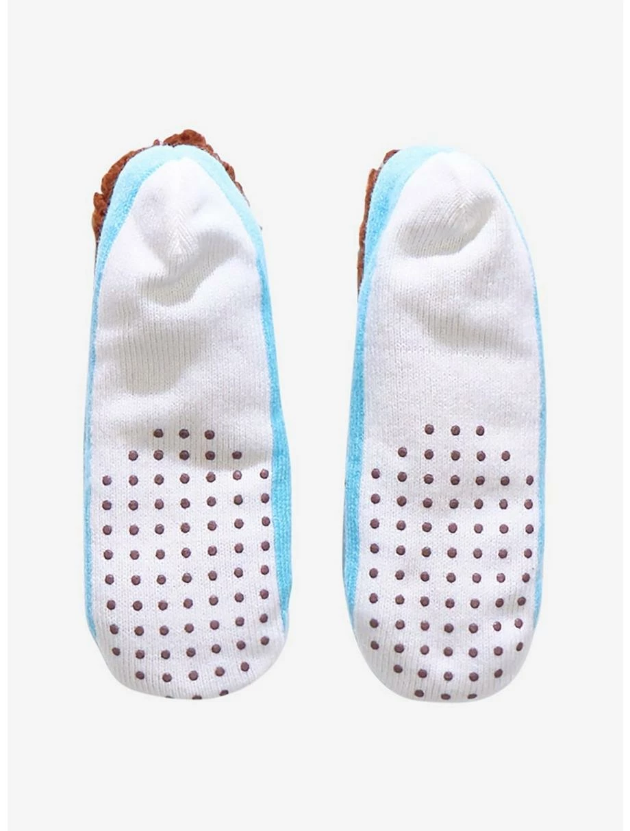 Anime Avatar: The Last Airbender Appa Fleece Youth Slipper Socks 2 Anime Avatar: The Last Airbender Appa Fleece Youth Slipper Socks - Image 2