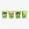 Anime Attack On Titan Chibi Characters Mini Glass Set - BoxLunch Exclusive