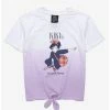 Anime Our Universe Studio Ghibli Kiki’s Delivery Service Ombre Tie-Front Youth T-Shirt - BoxLunch Exclusive