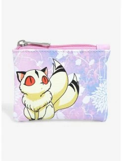 Anime InuYasha Kirara Floral Tie-Dye Coin Purse - BoxLunch Exclusive