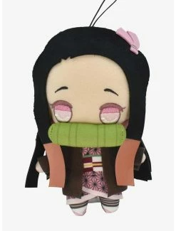 Anime Demon Slayer: Kimetsu No Yaiba Nezuko Kamado (Ver. A) 6 Inch Plush