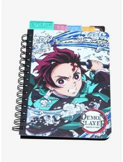 Anime Demon Slayer: Kimetsu No Yaiba Tanjiro Kamado Water Breathing Tab Journal