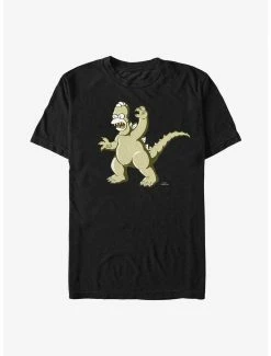 Cartoons The Simpsons Godzilla Homer T-Shirt