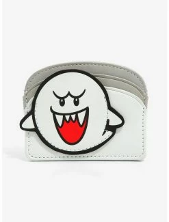 Gamer Super Mario Boo Glow-in-the Dark Cardholder - BoxLunch Exclusive