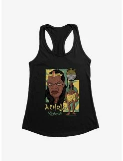 Anime Yasuke Achoja Collage Womens Tank Top