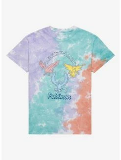 Gamer Pokémon Legendary Birds Tie-Dye T-Shirt - BoxLunch Exclusive