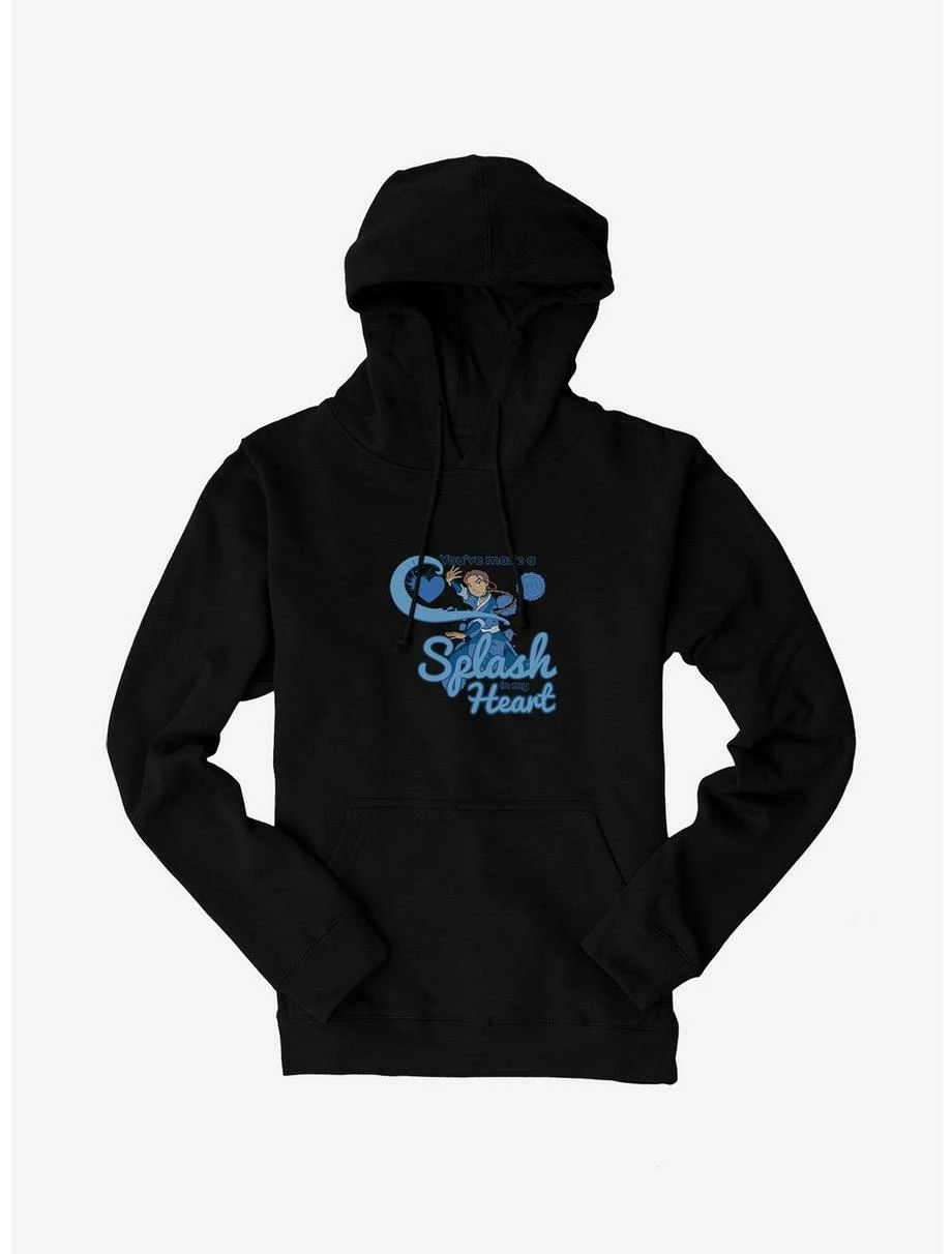 Anime Avatar: The Last Airbender Splash In My Heart Hoodie 1 Anime Avatar: The Last Airbender Splash In My Heart Hoodie