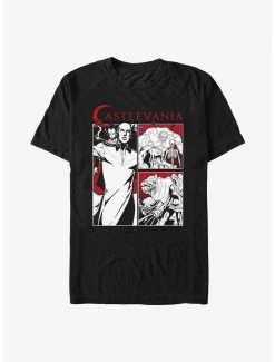 Anime Castlevania Night Creature Panels T-Shirt