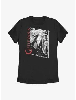 Anime Castlevania Alucard Box Up Womens T-Shirt