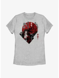 Gamer Castlevania Dracula Womens T-Shirt