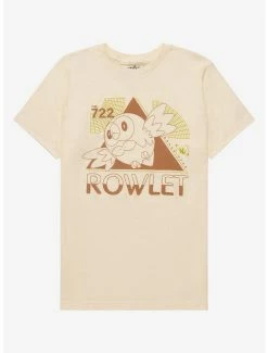 Gamer Pokémon Rowlet Poké Dex T-Shirt - BoxLunch Exclusive