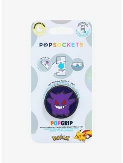 Gamer Pokémon Gengar Glow-in-the-Dark Enamel PopSocket