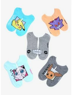 Gamer Pokémon Comic Portraits Sock Set