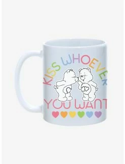 Cartoons Care Bears Kiss Whoever You Want Mug 11oz