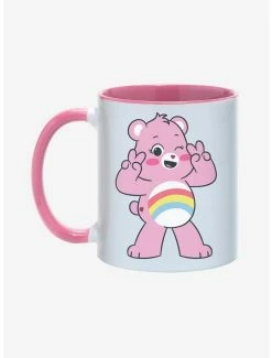 Cartoons Care Bears Cheer Bear Wink Mug 11oz