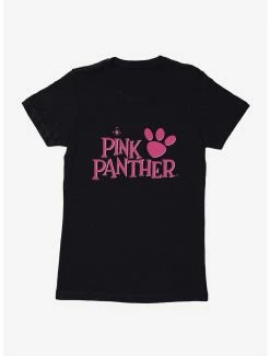 Cartoons Pink Panther Classic Logo Womens T-Shirt