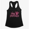 Cartoons Pink Panther Classic Logo Womens Tank Top