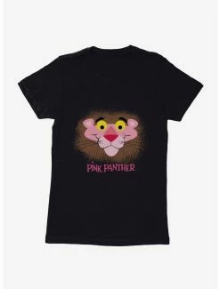 Cartoons Pink Panther Cute Smirk Womens T-Shirt