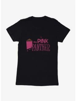 Cartoons Pink Panther Door Womens T-Shirt