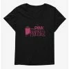 Cartoons Pink Panther Door Womens T-Shirt Plus Size