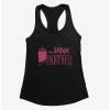 Cartoons Pink Panther Door Womens Tank Top