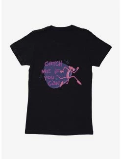 Cartoons Pink Panther Catch Me If You Can Womens T-Shirt