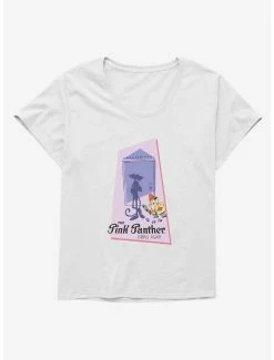 Cartoons Pink Panther Strikes Again Womens T-Shirt Plus Size