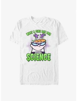 Cartoons Dexter's Laboratory Fine Day For Science T-Shirt
