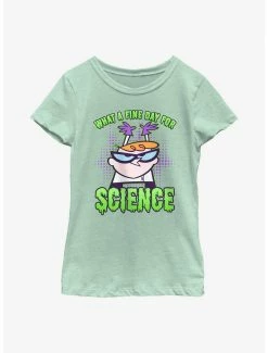 Cartoons Dexter's Laboratory Fine Day For Science Youth Girls T-Shirt