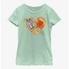 Cartoons The Amazing World Of Gumball Leaf Heart Youth Girls T-Shirt