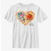 Cartoons The Amazing World Of Gumball Leaf Heart Youth T-Shirt