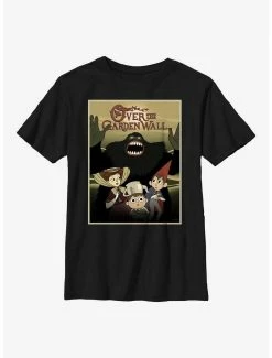 Cartoons Over The Garden Wall Gorilla Pulp Poster Youth T-Shirt