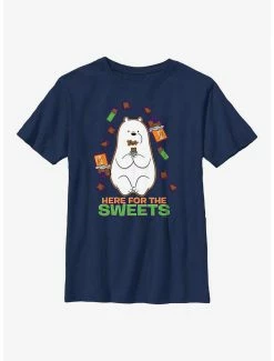 Cartoons We Bare Bears Here For The Sweets Ice Bear Youth T-Shirt