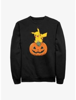 Gamer Pokemon Pikachu Pumpkin Sweatshirt