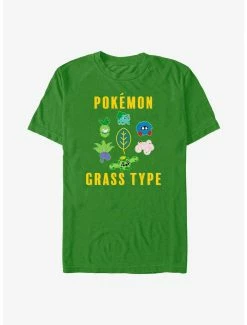Gamer Pokemon Grass Type T-Shirt