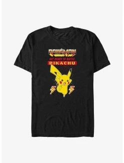Gamer Pokemon Battle Ready Pikachu T-Shirt