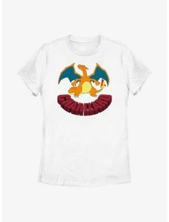 Gamer Pokemon Charizard Womens T-Shirt
