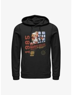 Gamer Nintendo Mario Bros. 1985 Vintage Hoodie