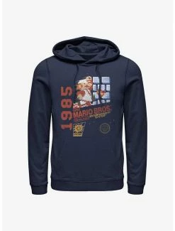 Gamer Nintendo Mario Bros. 1985 Vintage Hoodie