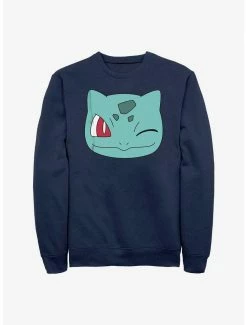 Gamer Pokemon Bulbasaur Face Sweatshirt