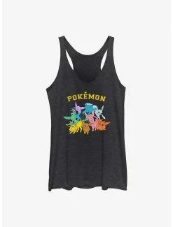 Gamer Pokemon Eeveelutions Womens Tank Top