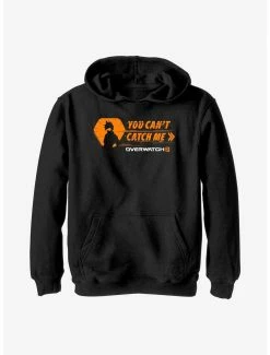 Gamer Overwatch 2 Tracer You Can't Catch Me Youth Hoodie
