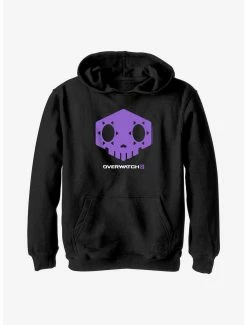 Gamer Overwatch 2 Sombra Icon Youth Hoodie
